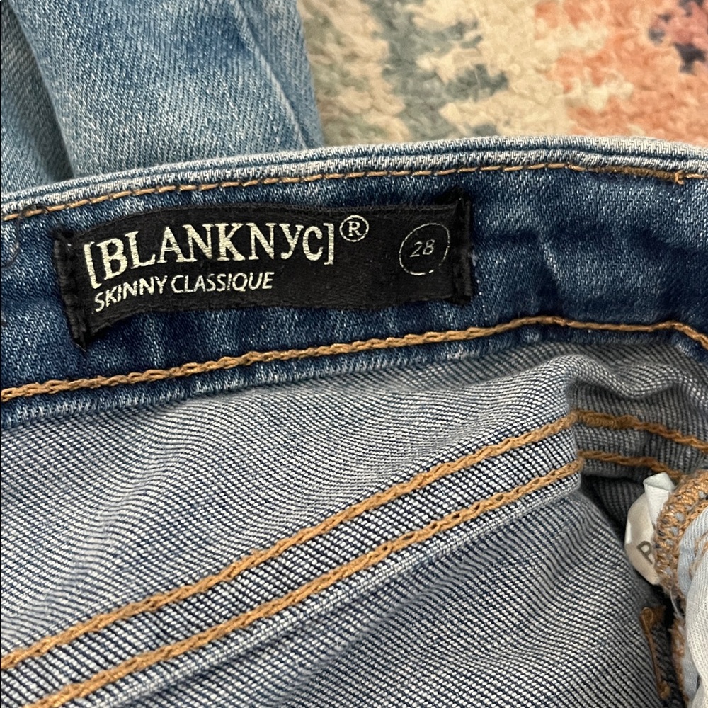 Blank NYC Skinny Classique Distressed Jean - Picture 5 of 6